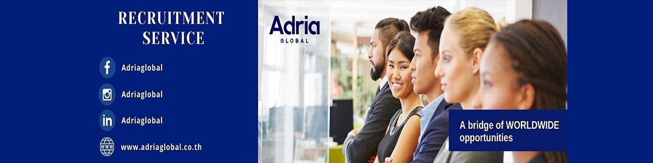 งาน,หางาน,สมัครงาน Adria Global CoLtd